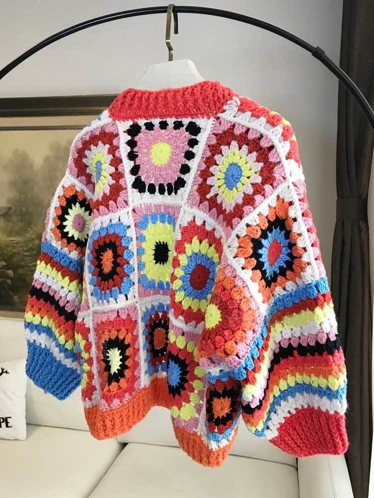 Gilet Crochet Hippy