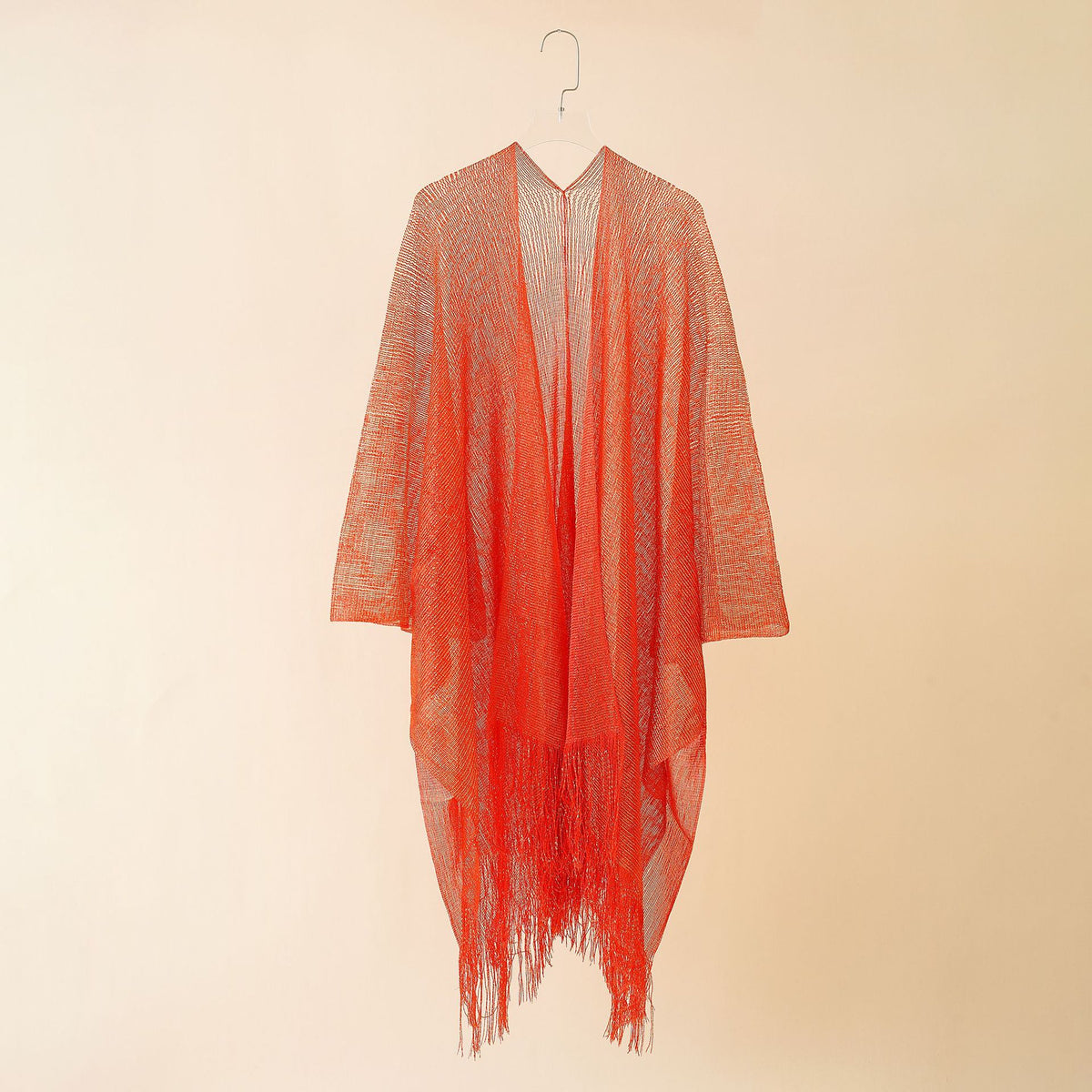 Gilet Rouge Hippie