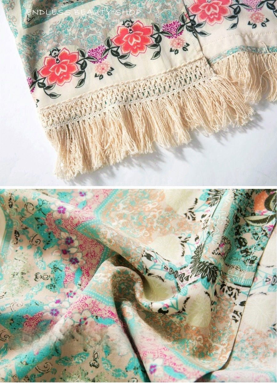 Gilet Frange Hippie