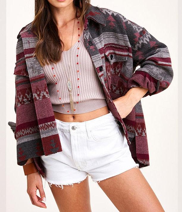 Gilet Hippie Femme