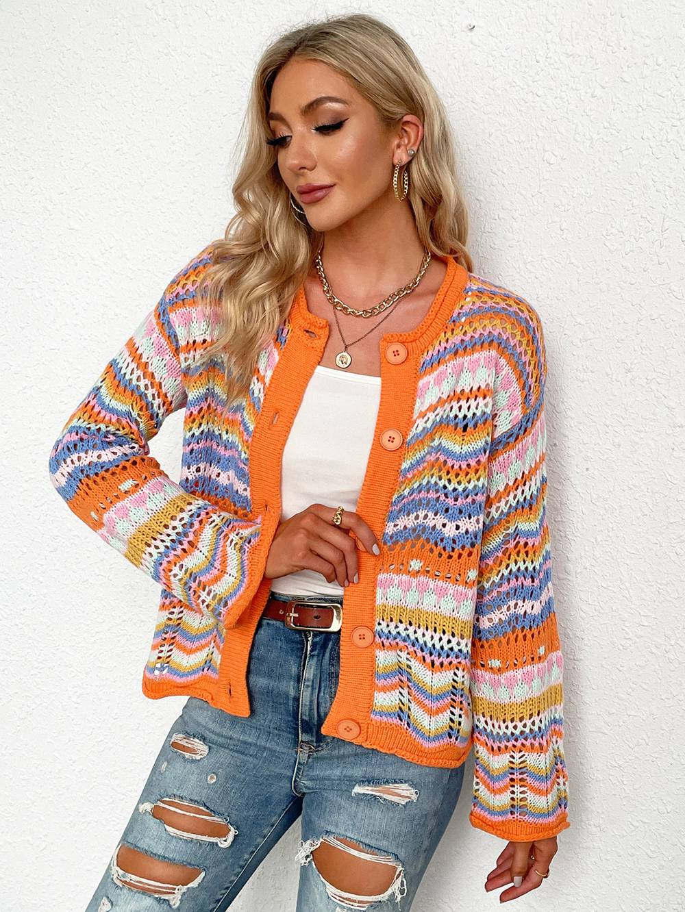 Vest in hippiestijl