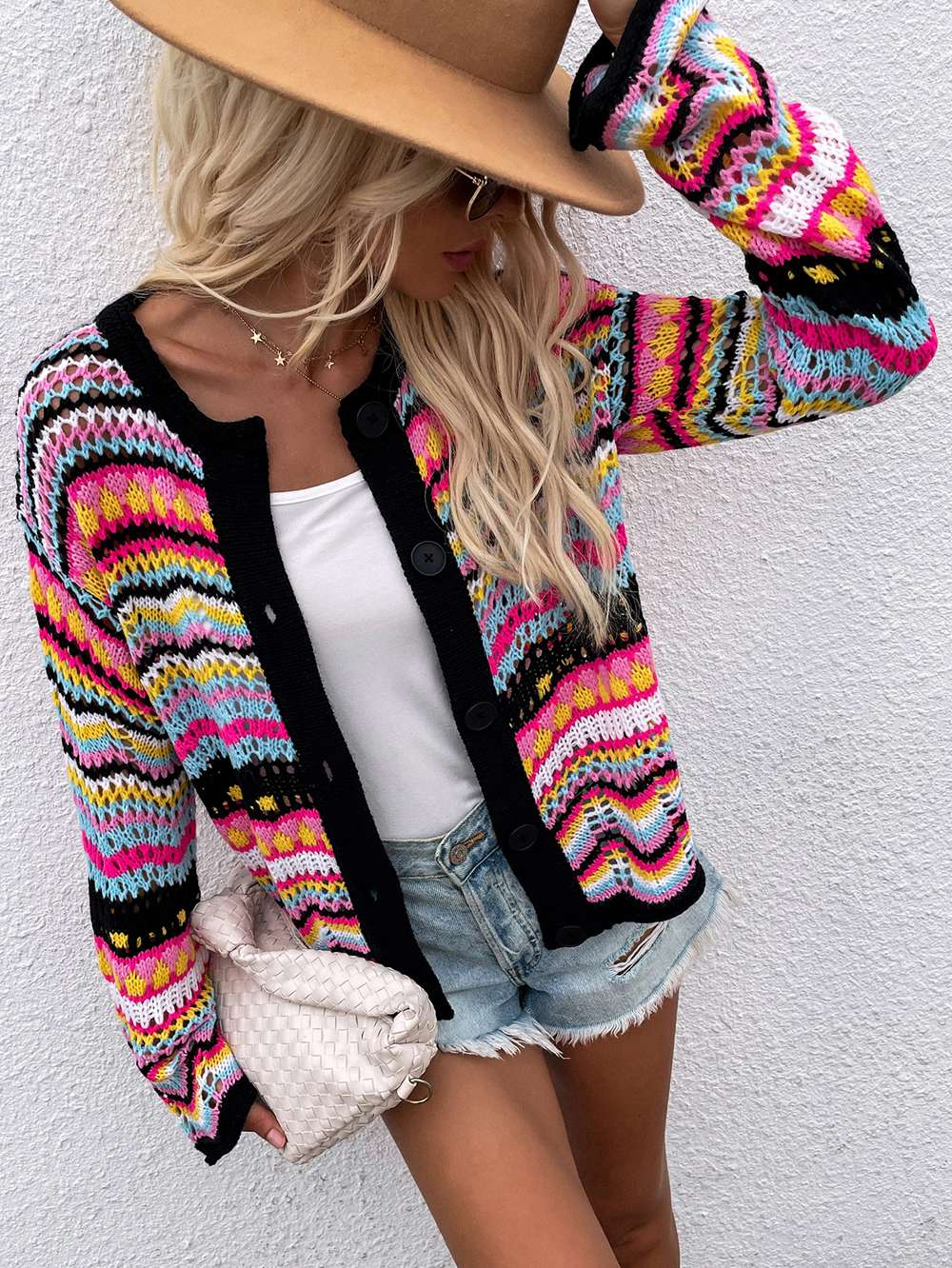 Vest in hippiestijl