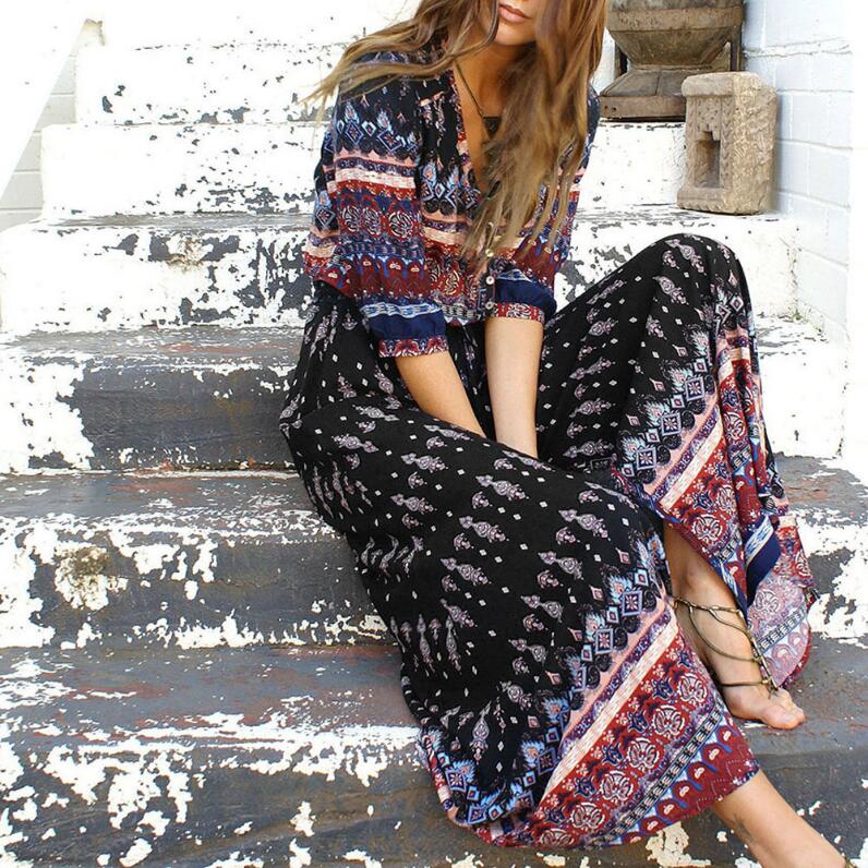 Robe de Plage Hippie