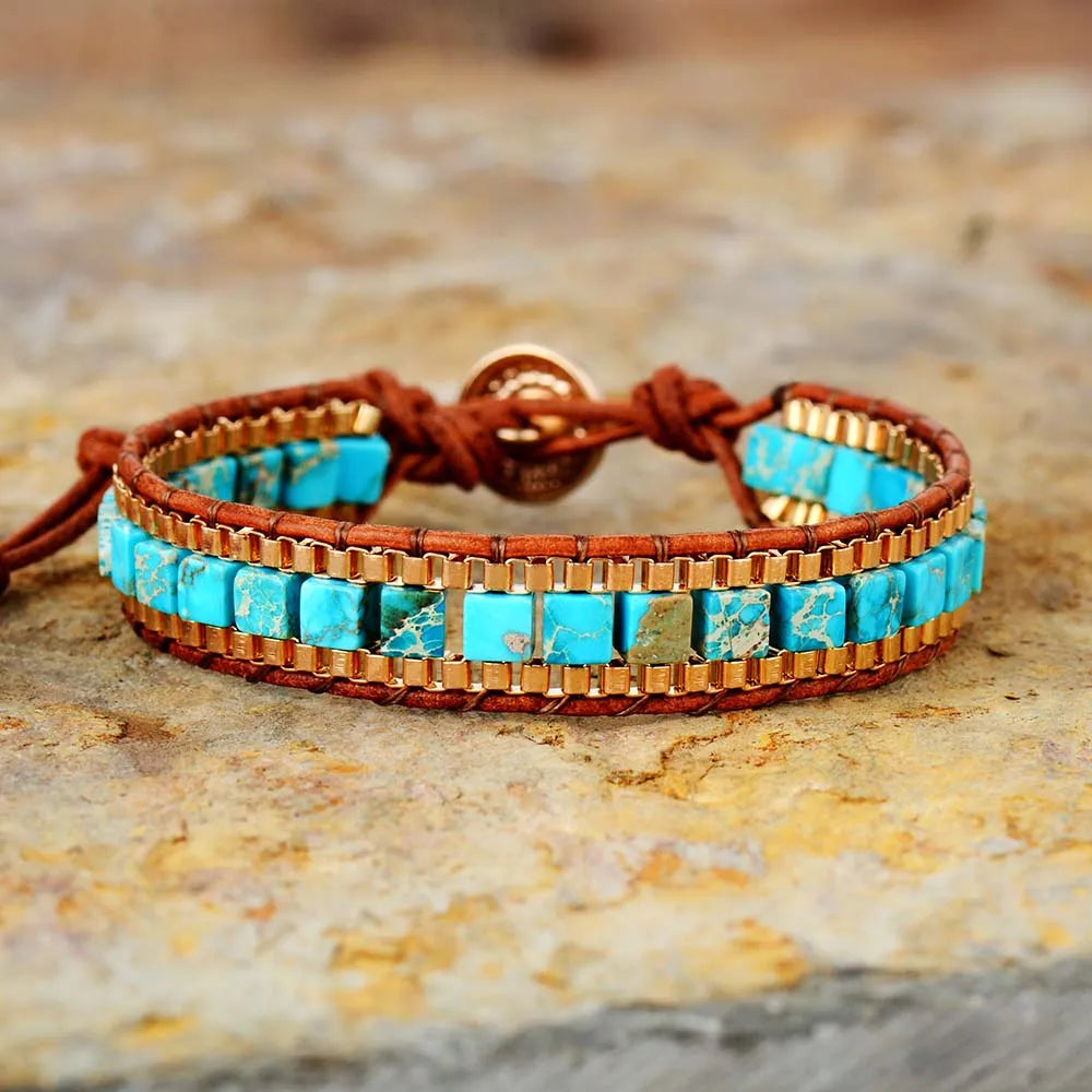 Bracelet Turquoise Homme