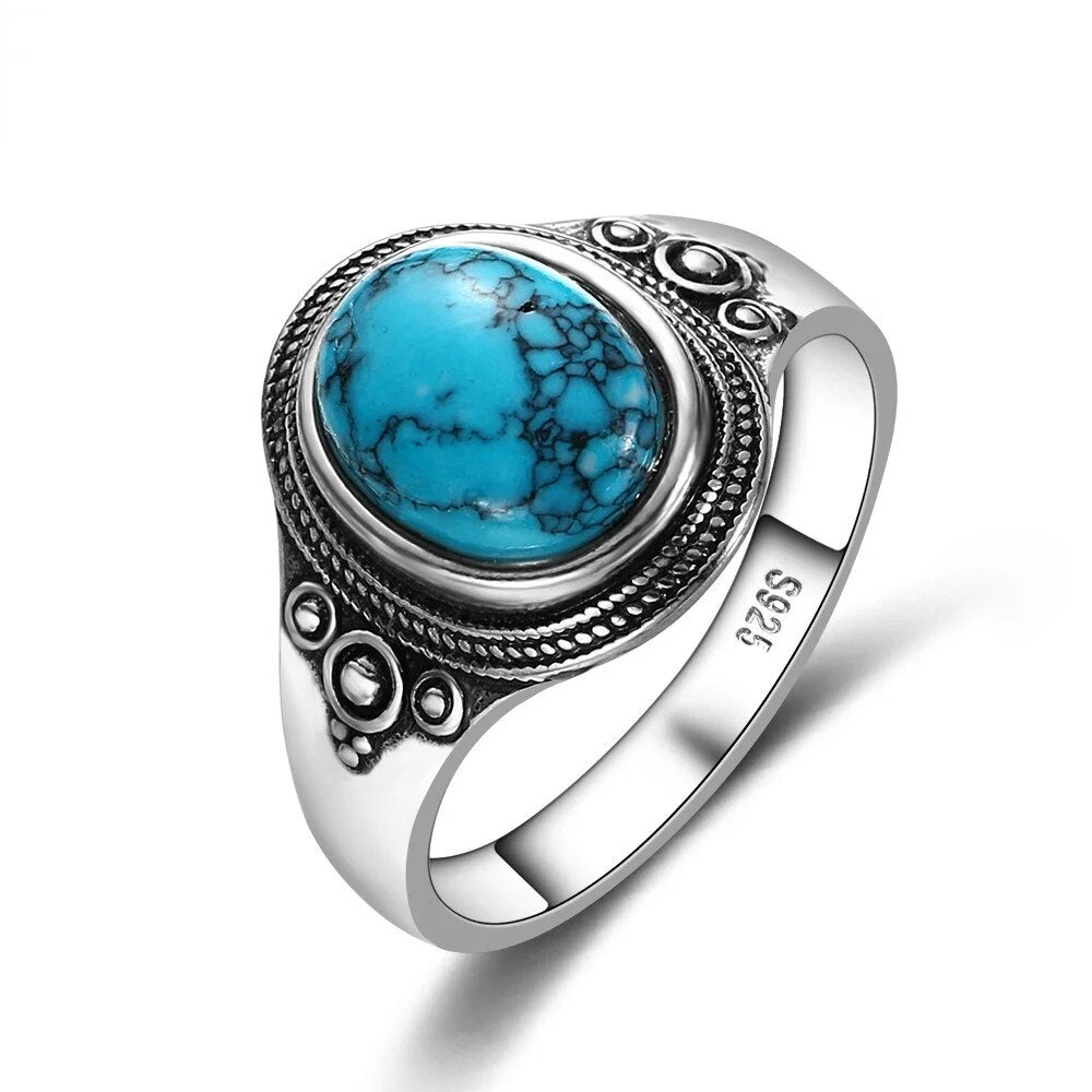 Bague Turquoise Ethnique