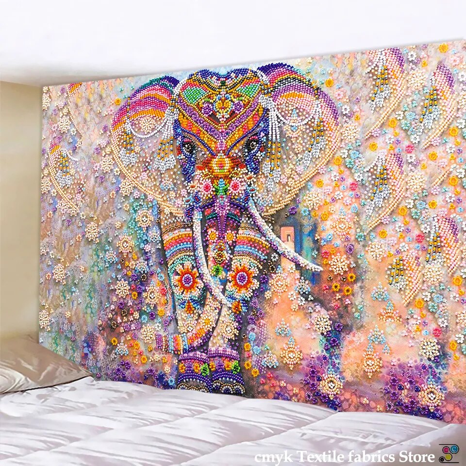 Tenture Elephant