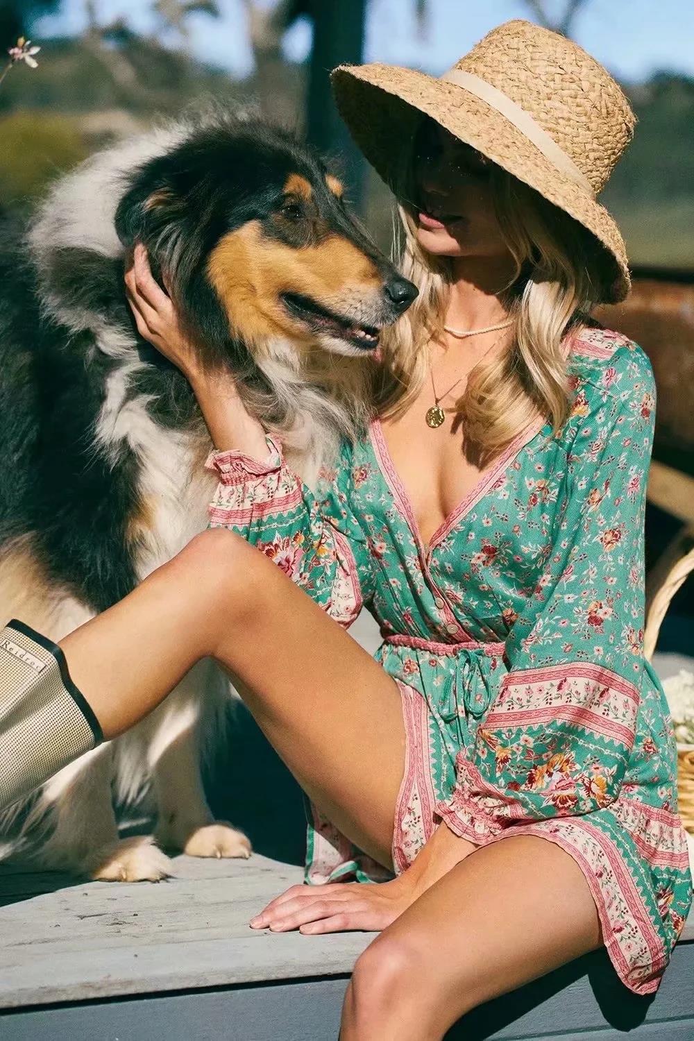 Hippiekleding uit de jaren 70