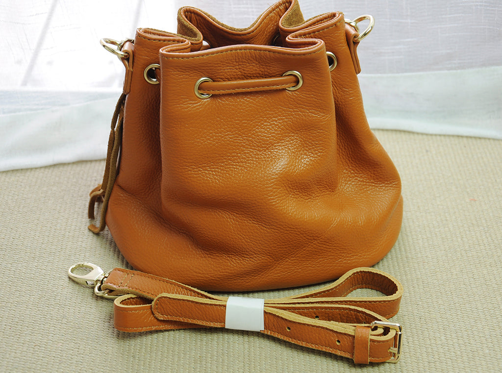 Hippie-Ledertasche