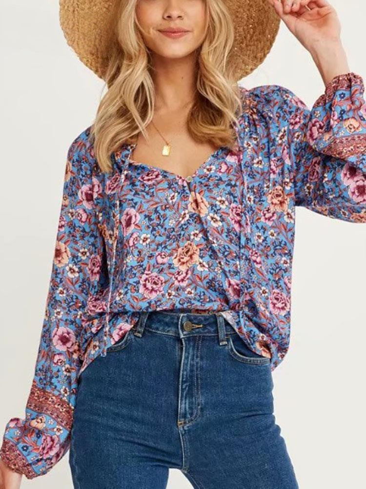 Haut Année 70 Hippie