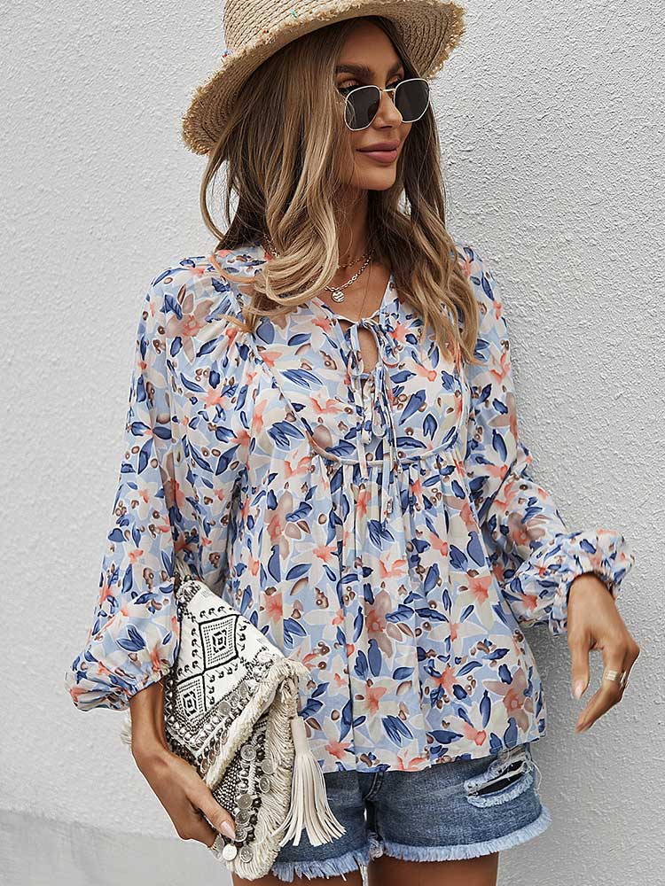 Haut Hippie Chic Femme