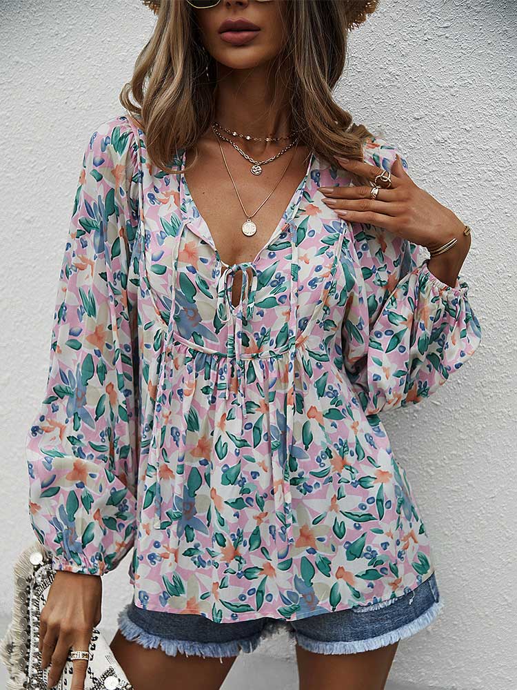 Haut Hippie Chic Femme