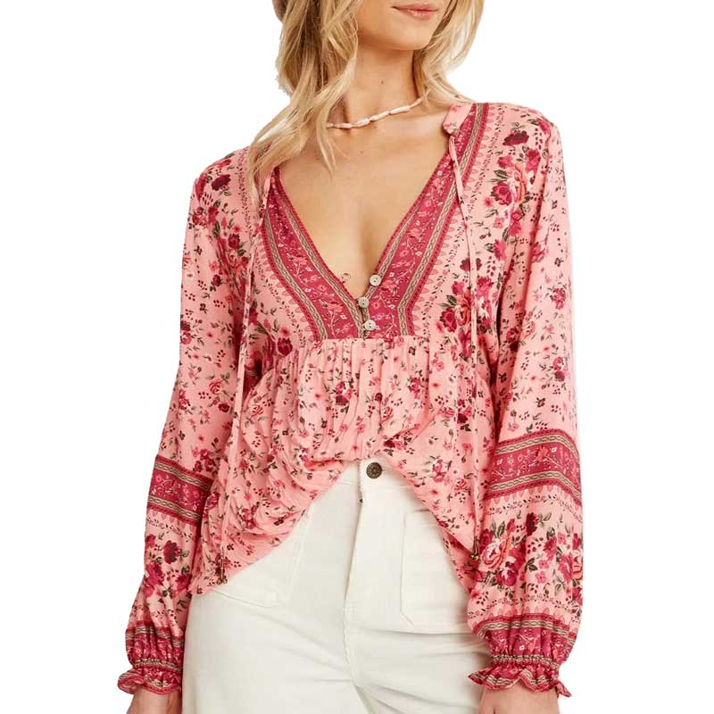 Haut Hippie Femme