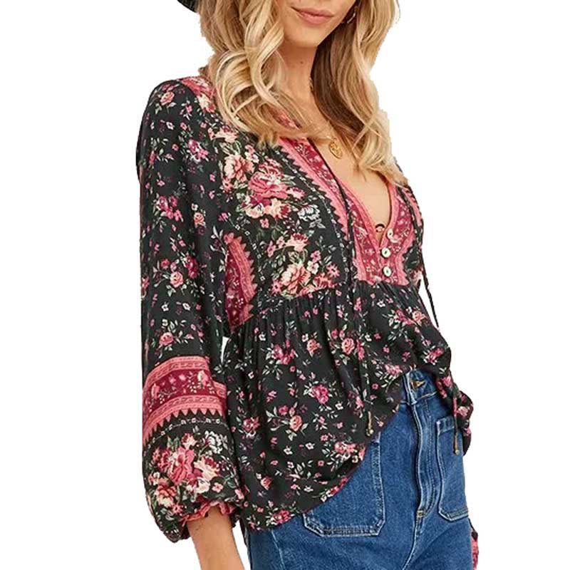Haut Hippie Femme
