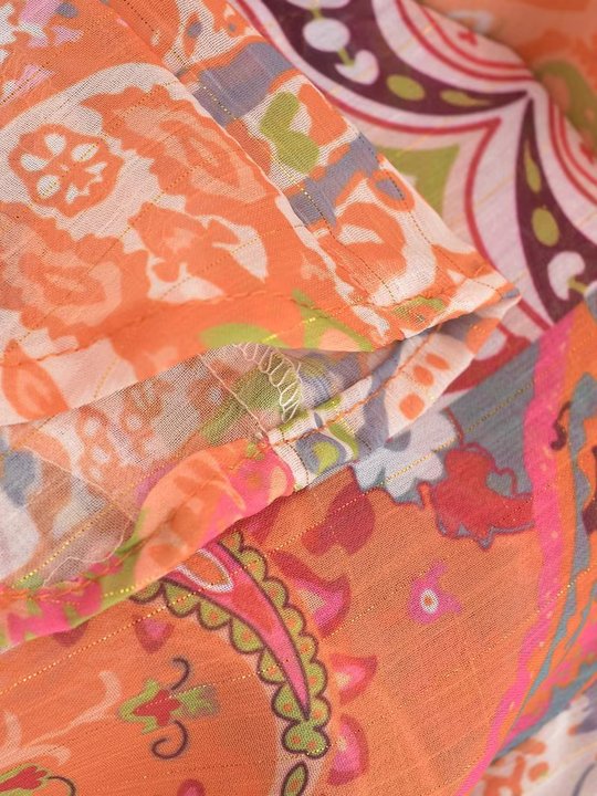 Haut Hippie Robe