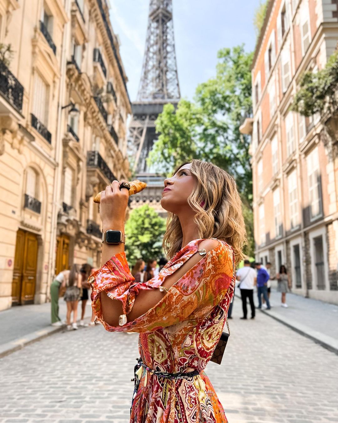 Haut Hippie Robe