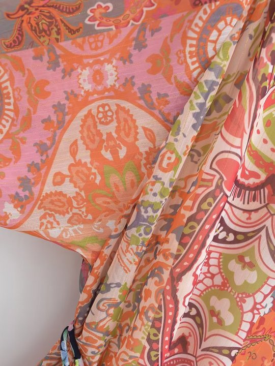 Haut Hippie Robe