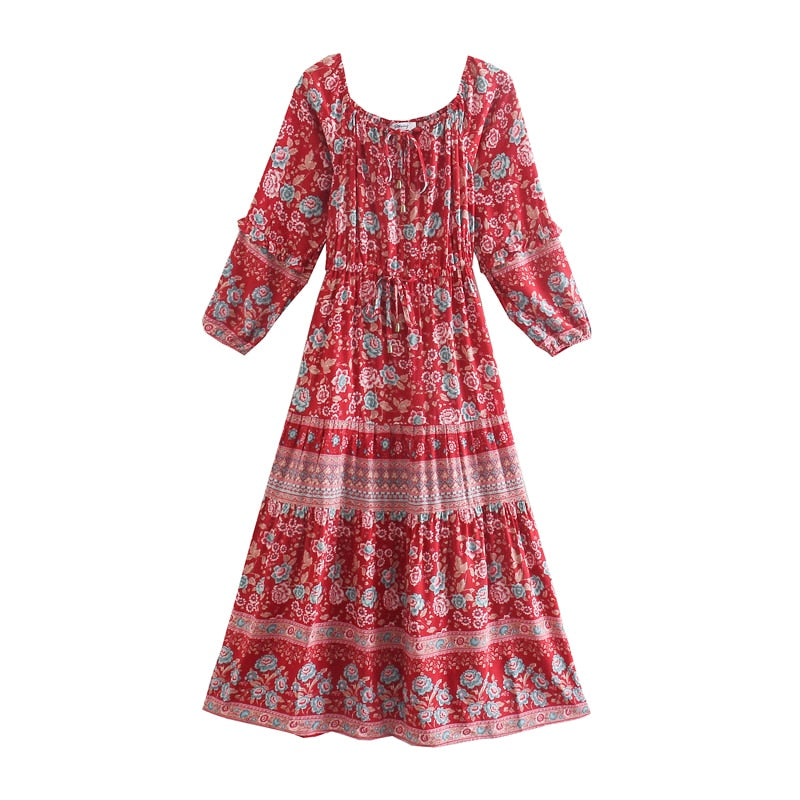 Robe à Fleur Hippie