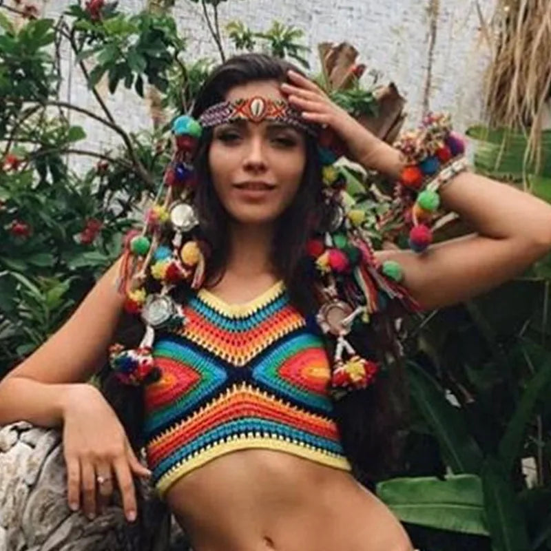 Crop Top Bohème