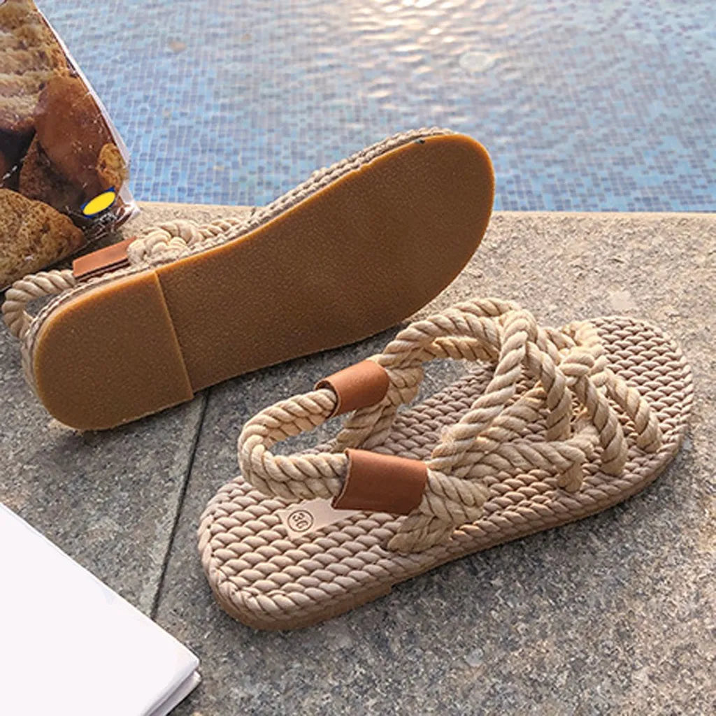 Sandales Bohème Corde