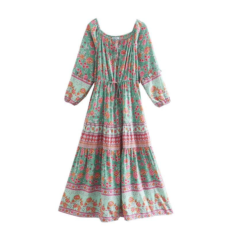 Robe à Fleur Hippie