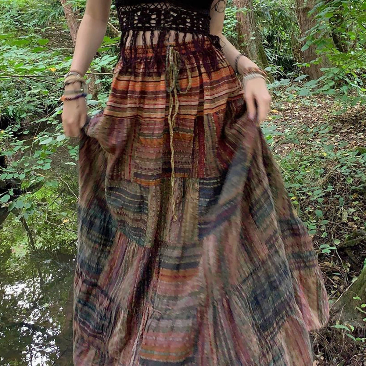 Jupe Gothic Hippie