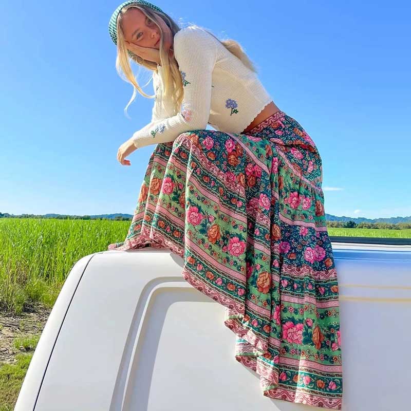 Jupe Hippie 1970