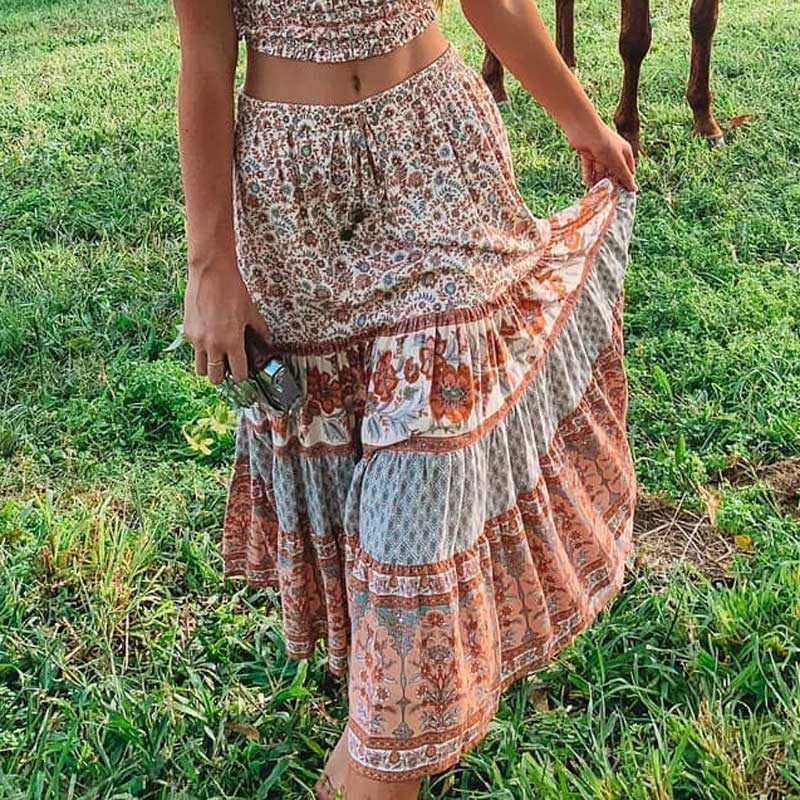 Jupe Hippie 60s