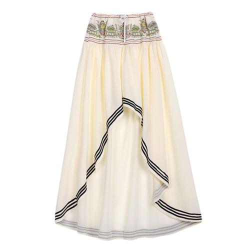 Witte Boheemse Hippie Rok