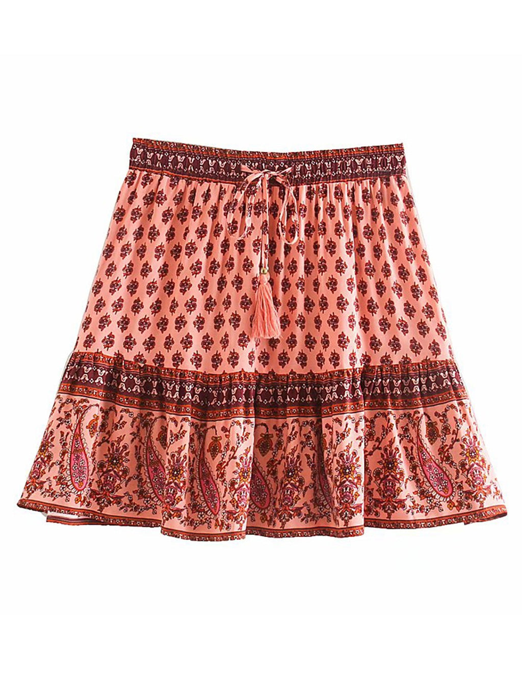 Jupe Hippie Bohème Courte