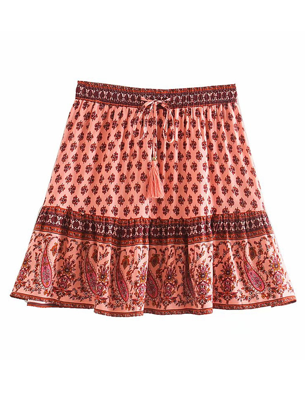 Jupe Hippie Bohème Courte