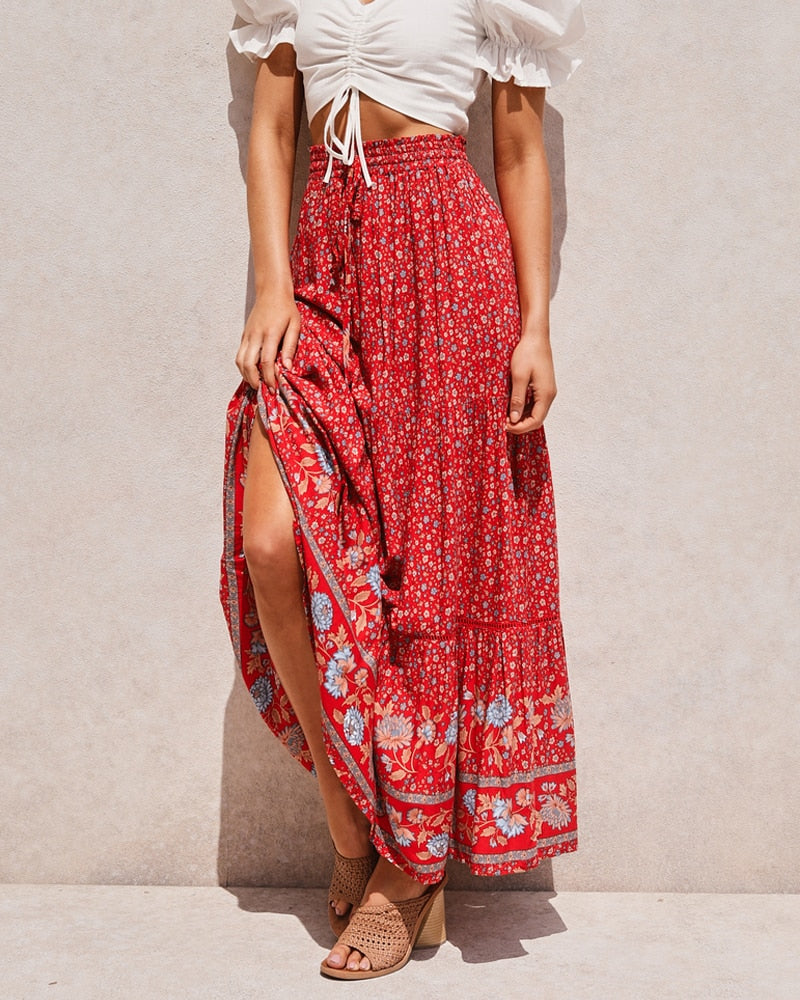jupe hippie boheme
