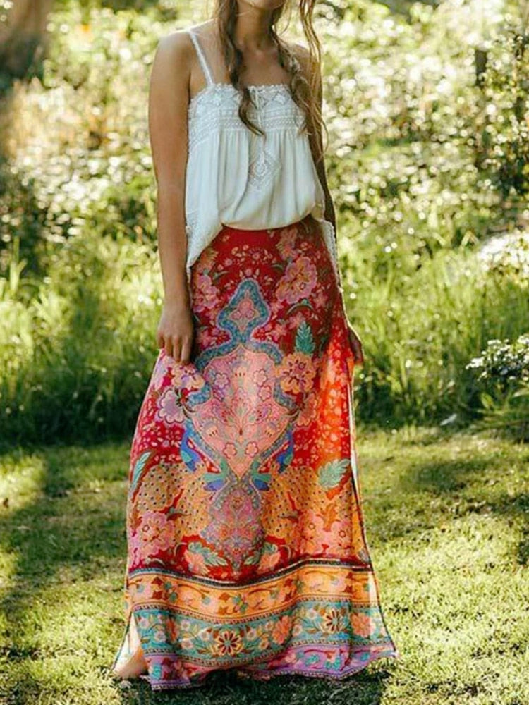 Jupe Hippie Psychédélique