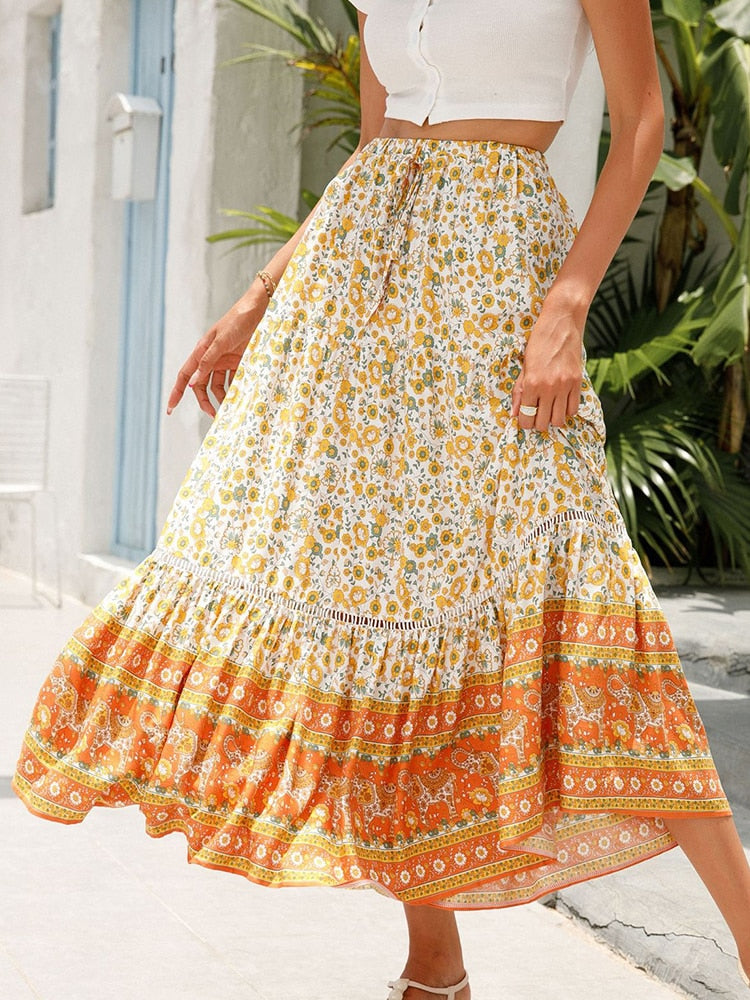 Jupe Longue Style Hippie Chic