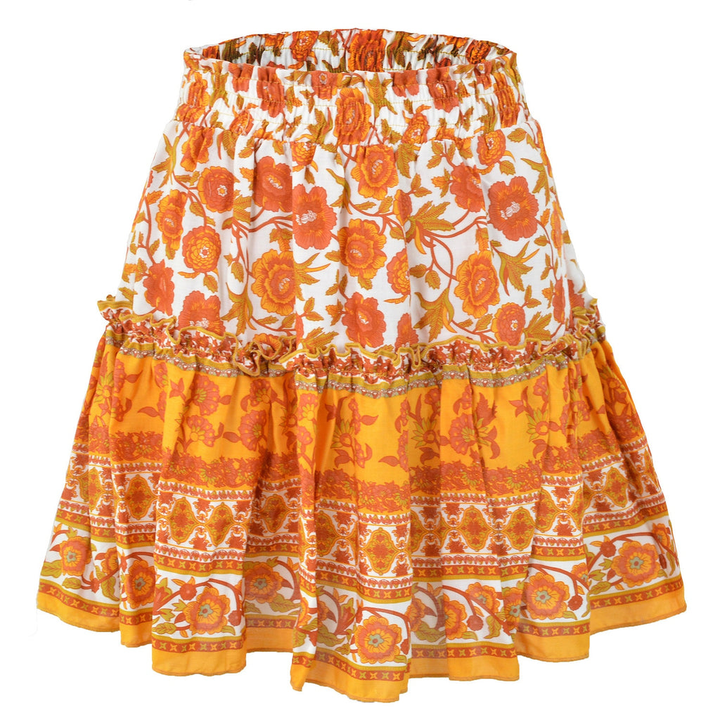 Hippie lichtgewicht maxi-rok
