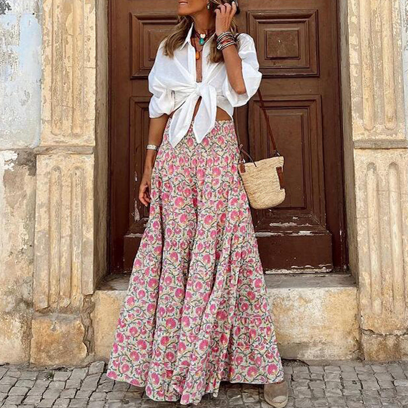 Rok in hippiestijl