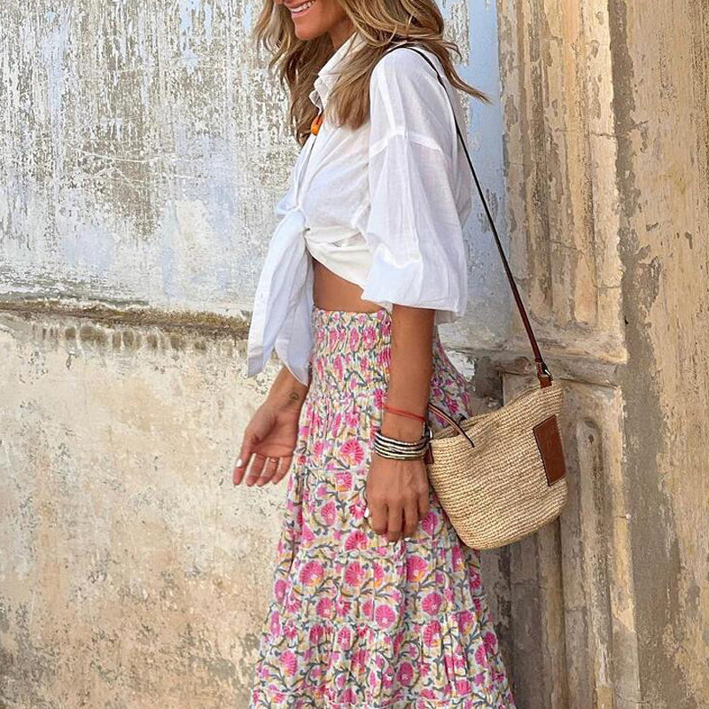 Rok in hippiestijl