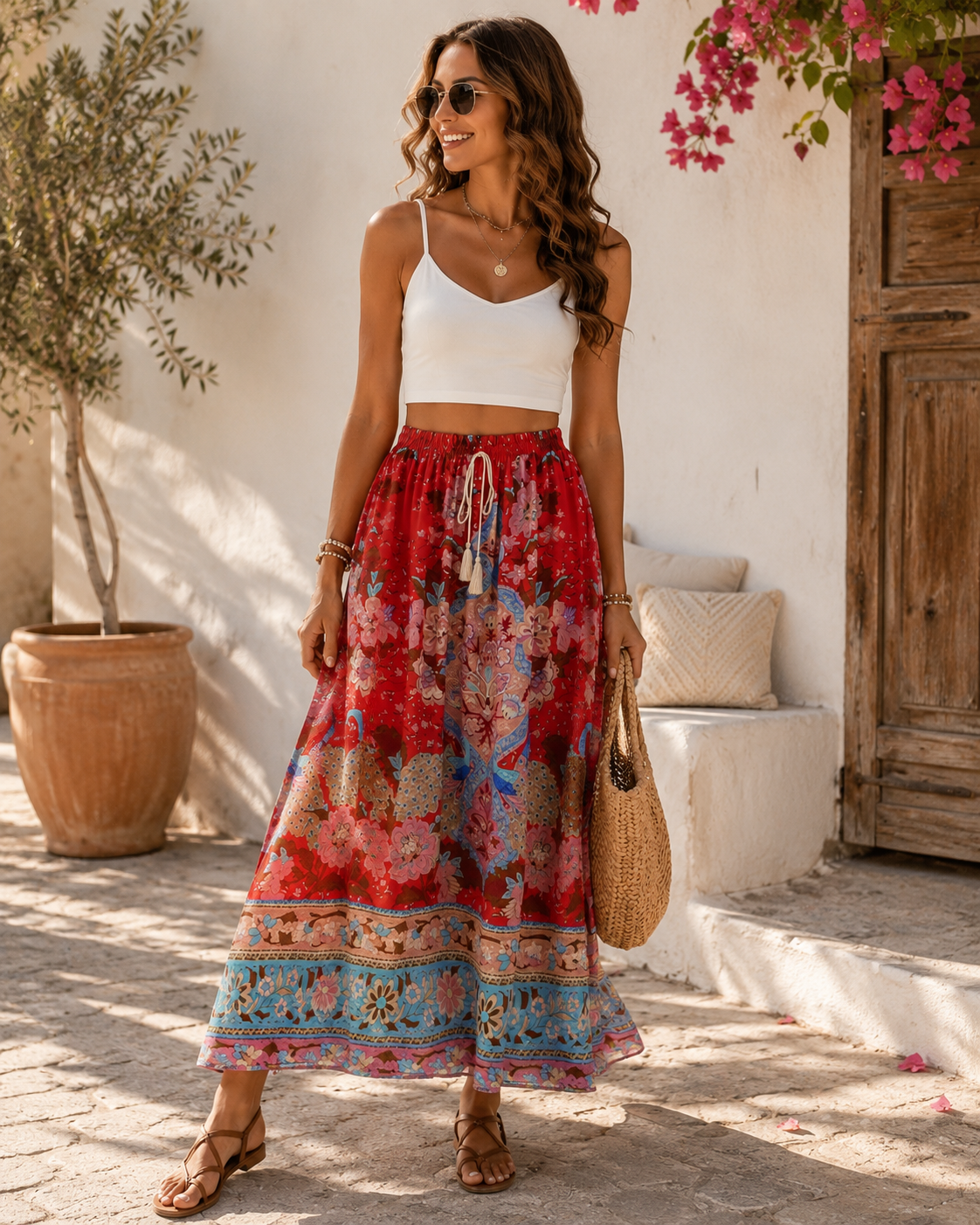 Jupe Hippie Psychédélique
