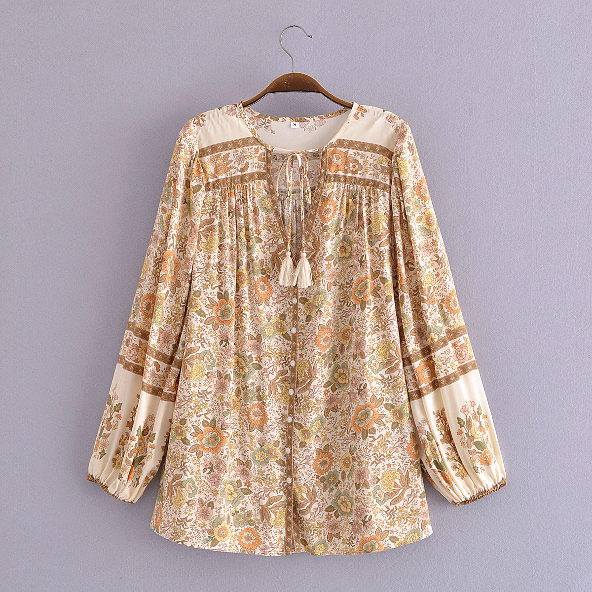 Blouse Bohème Hippie Fleurie – Esprit Vintage et Romantique