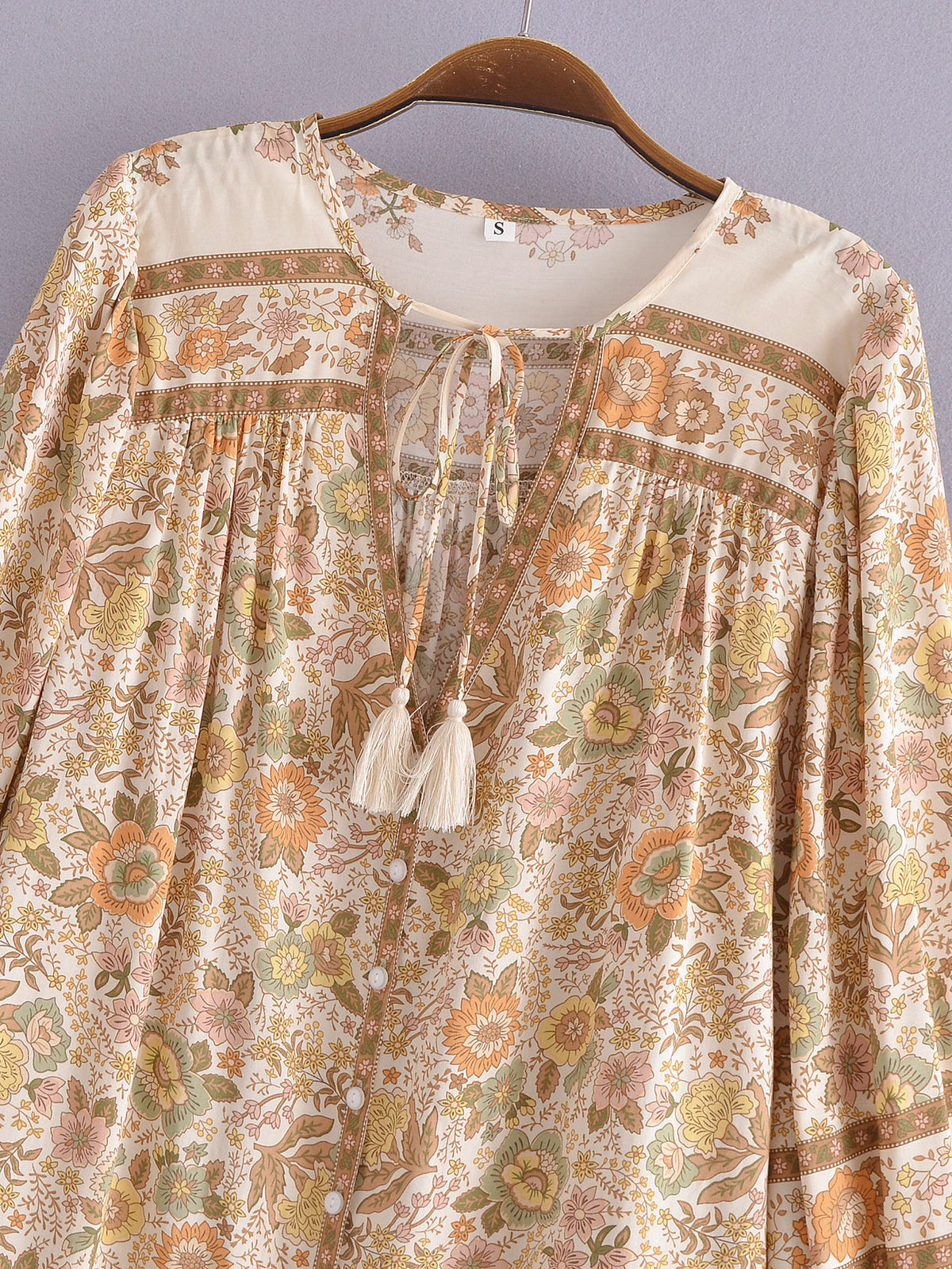 Blouse Bohème Hippie Fleurie – Esprit Vintage et Romantique