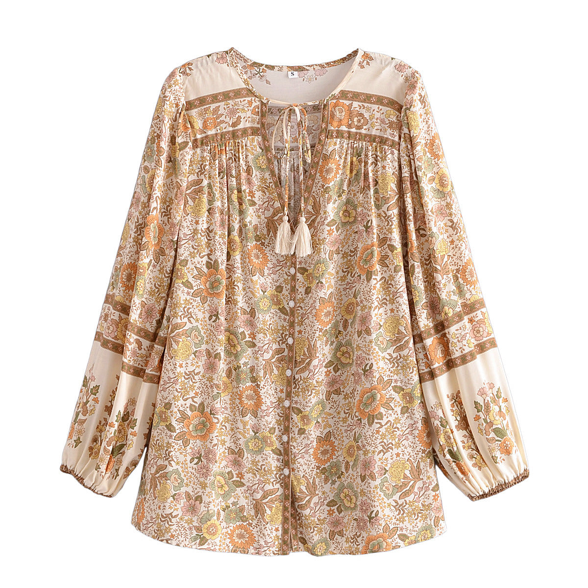 Blouse Bohème Hippie Fleurie – Esprit Vintage et Romantique
