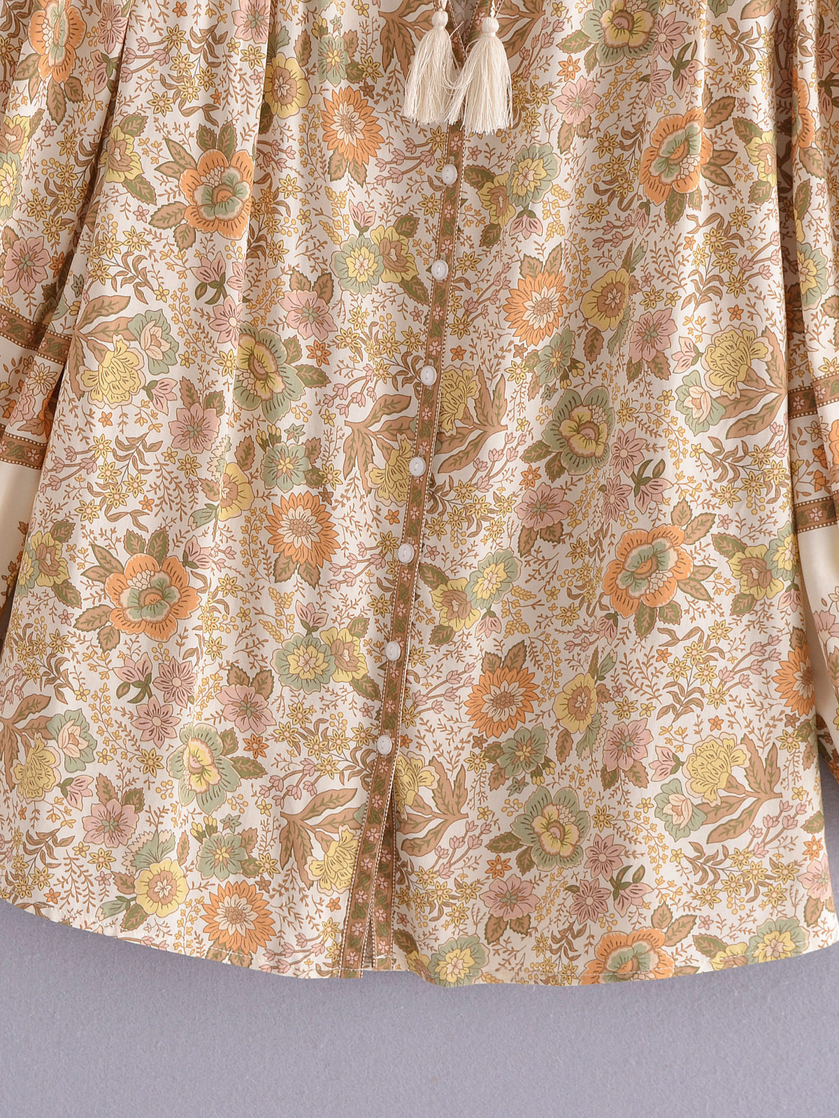 Blouse Bohème Hippie Fleurie – Esprit Vintage et Romantique