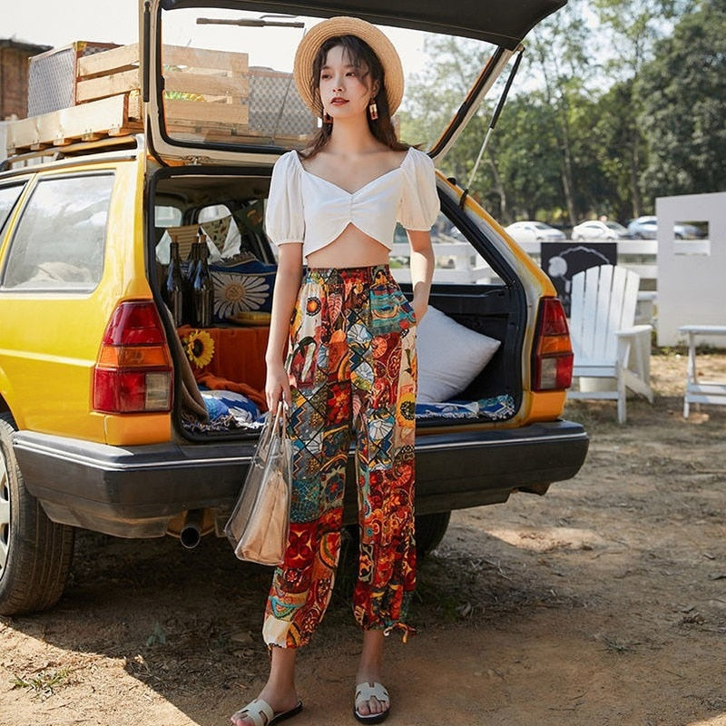 Pantalon Bouffant Hippie