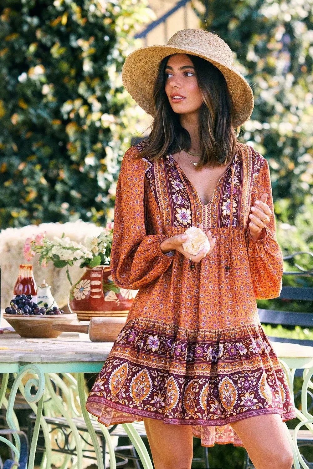 Robe Année 70 Hippie