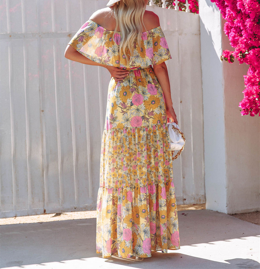 Robe Fleurie Hippie