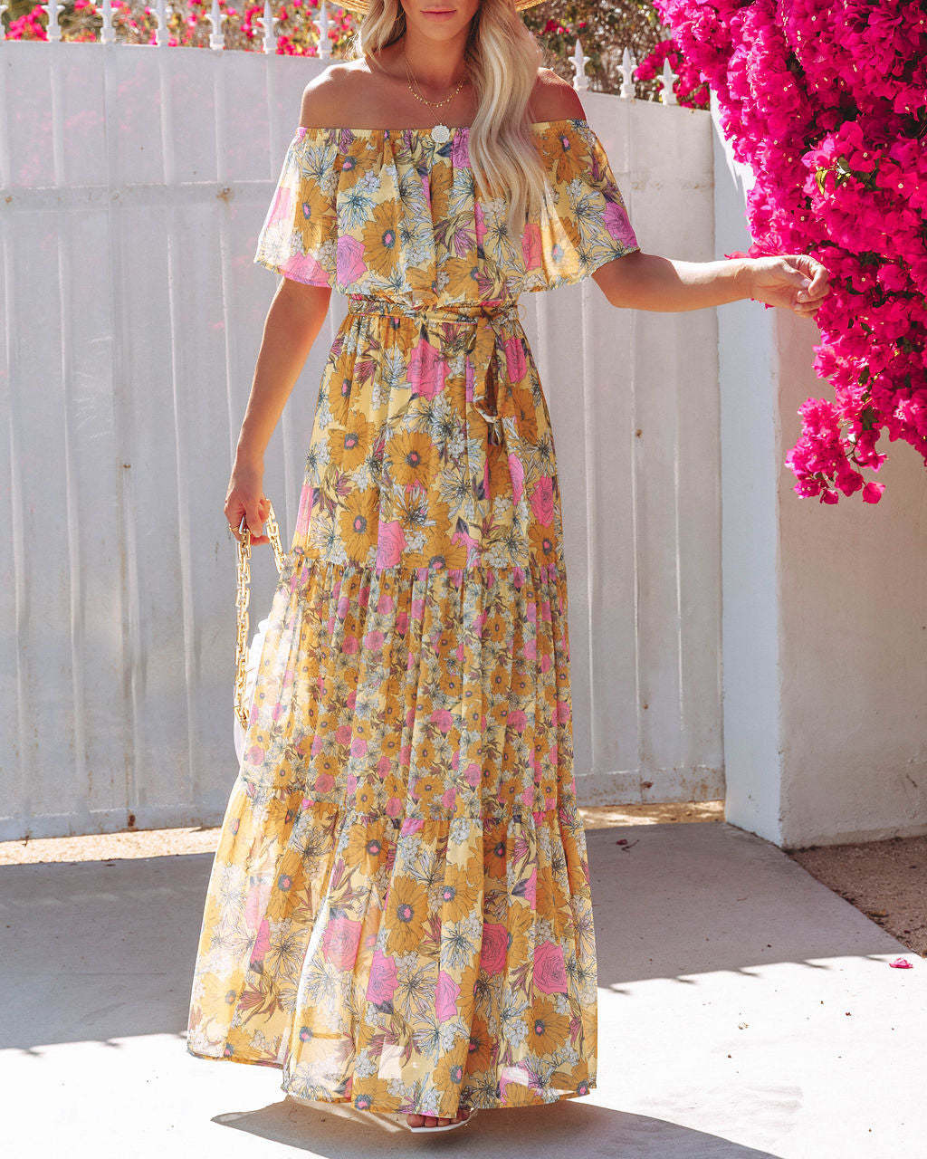 Robe Fleurie Hippie
