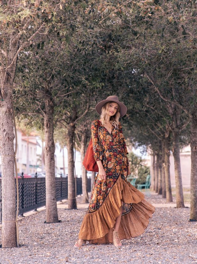 Robe Hippie Chic Automne