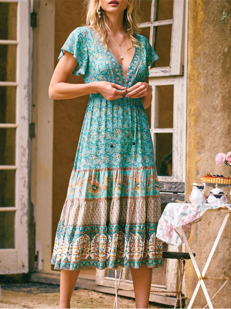 robe hippie chic