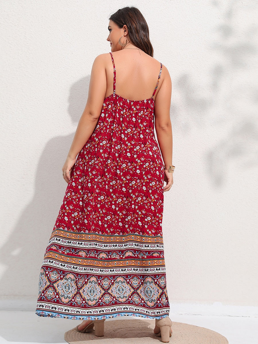 Robe Longue Hippie Bohème