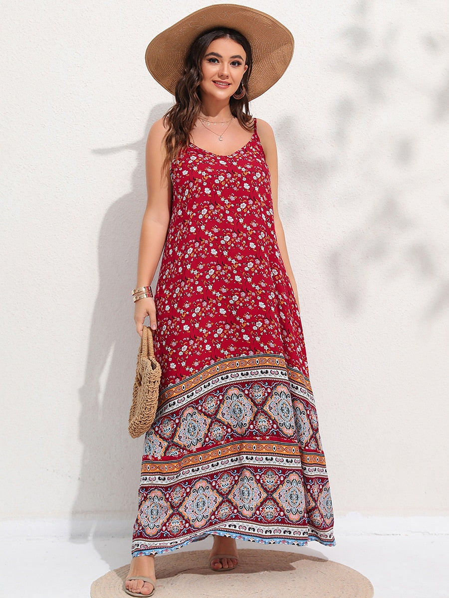 Robe Longue Hippie Bohème