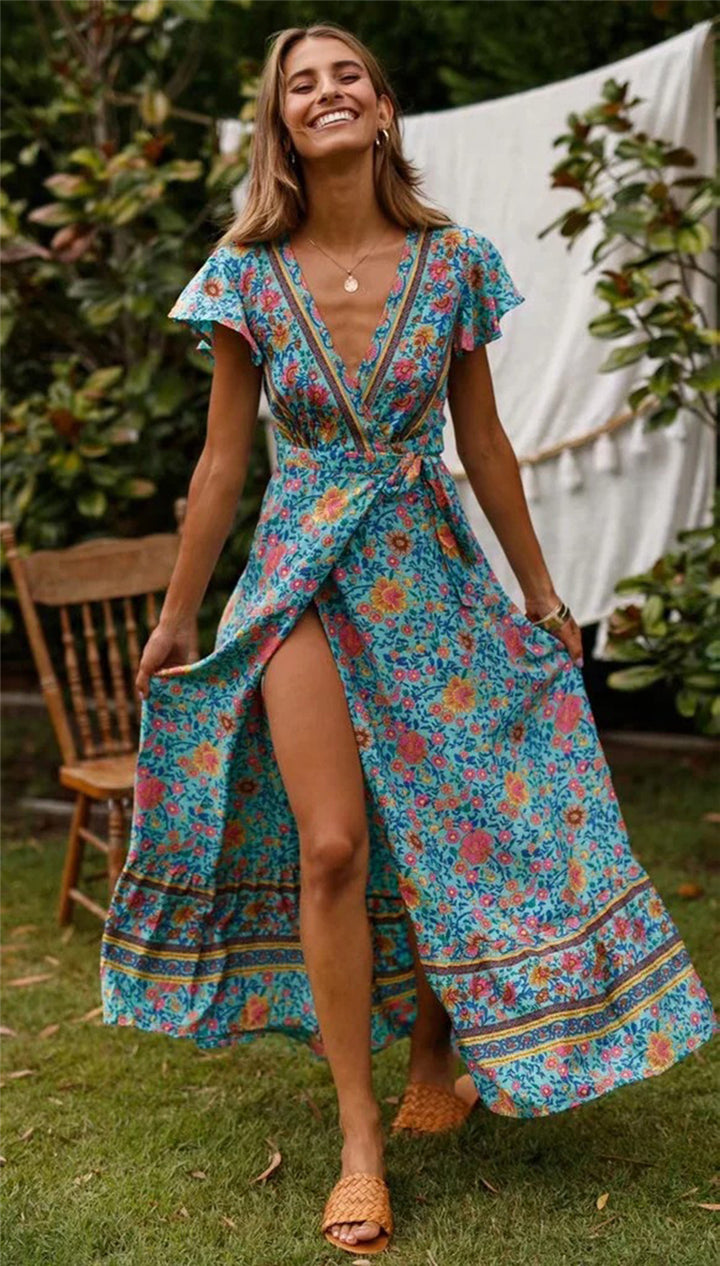 It hippie robe longue best sale